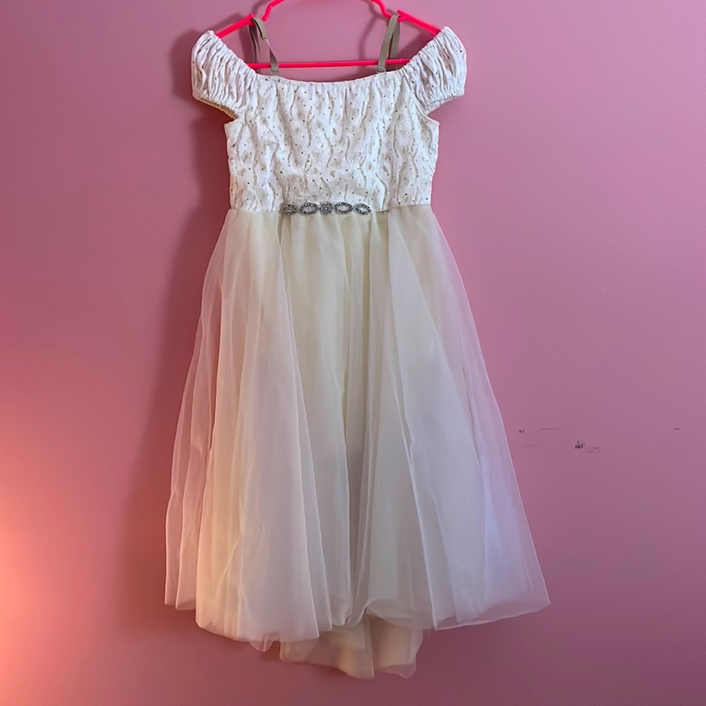 Revolution white dance (dress) costume